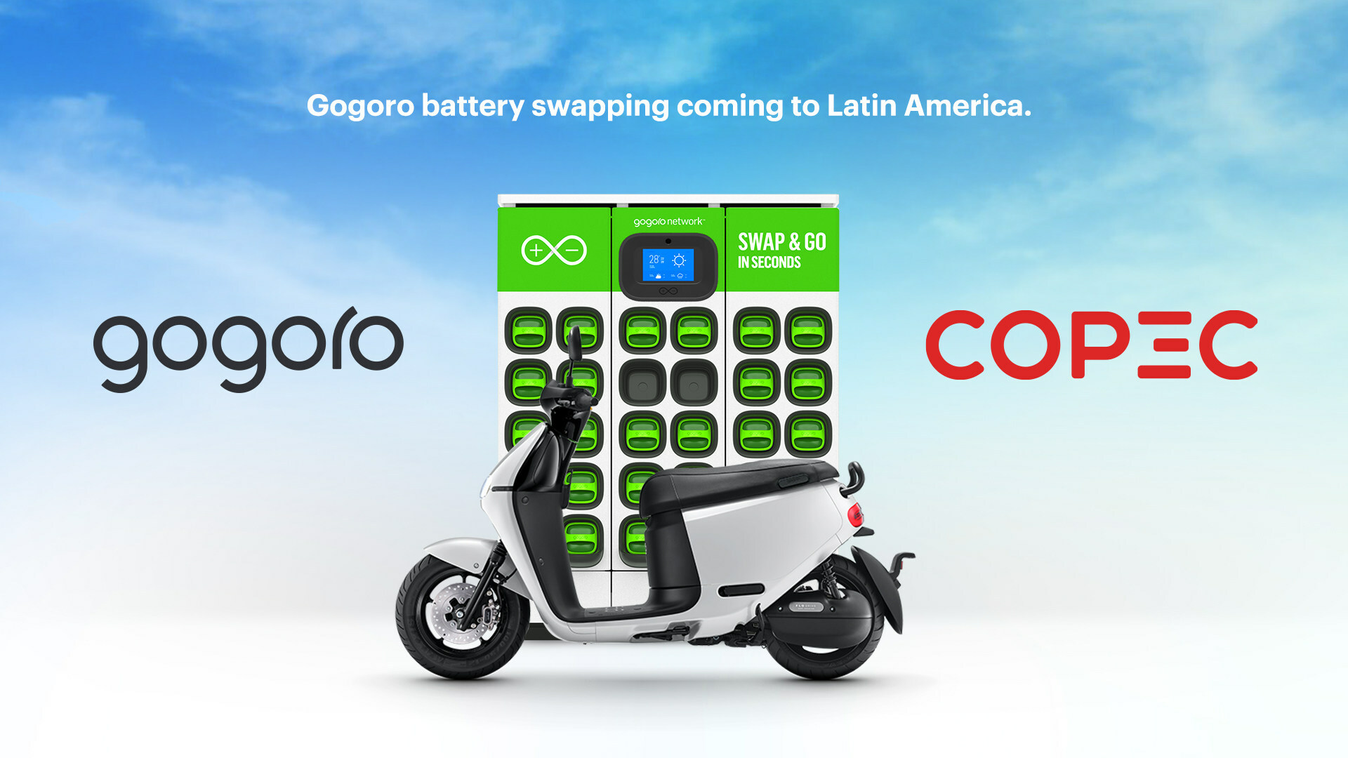 At the heart of Gogoro's ecosystem is an open and interoperable battery swapping platform. Image: Gogoro At the heart of Gogoro's ecosystem is an open and interoperable battery swapping platform. Image: Gogoro
