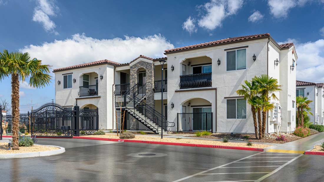 The Riviera apartment community is now equipped with state-of-the-art level 2 EV chargers for its residents and visitors. Photo: Ginder Development Corporation The Riviera apartment community is now equipped with state-of-the-art level 2 EV chargers for its residents and visitors. Photo: Ginder Development Corporation